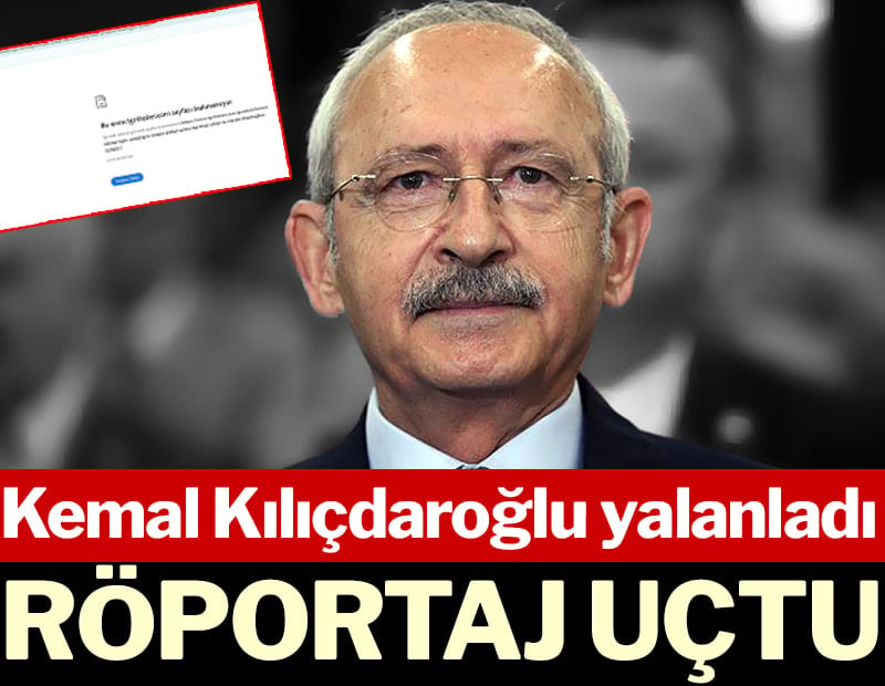 Kemal Kılıçdaroğlu yalanladı, tartışmalı röportaj uçtu