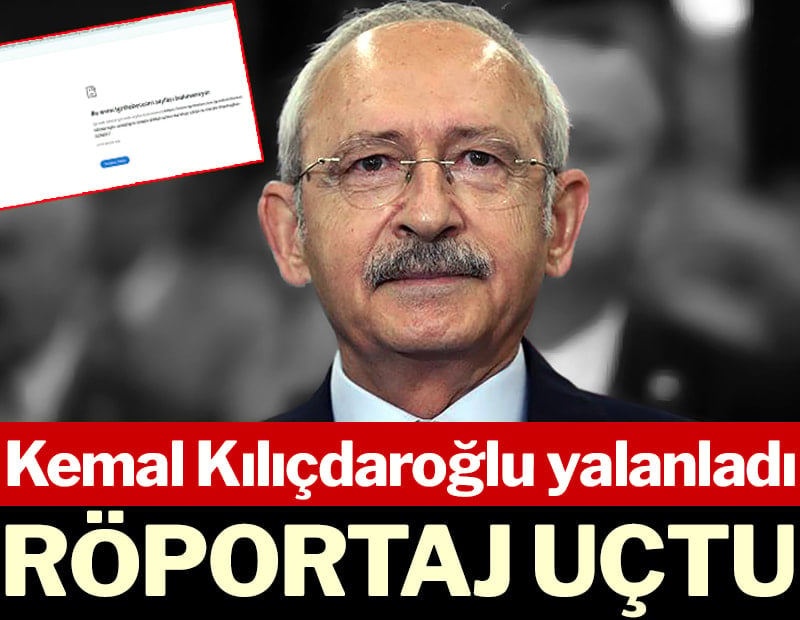 Kemal Kılıçdaroğlu yalanladı, tartışmalı röportaj uçtu