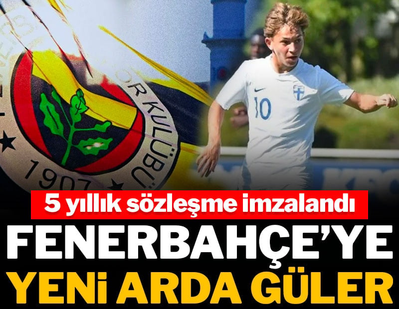 Fenerbahçe yeni Arda Güler'ini buldu