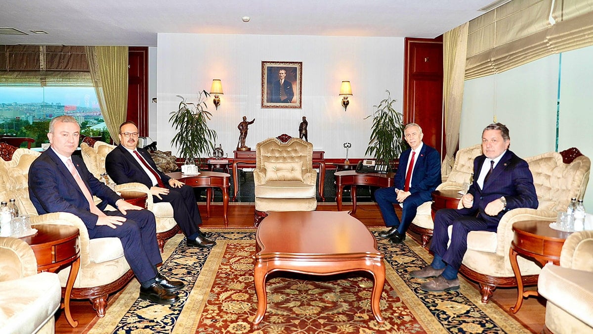 Ankara Valisi Canbolat'tan, Mansur Yavaş’a ziyaret
