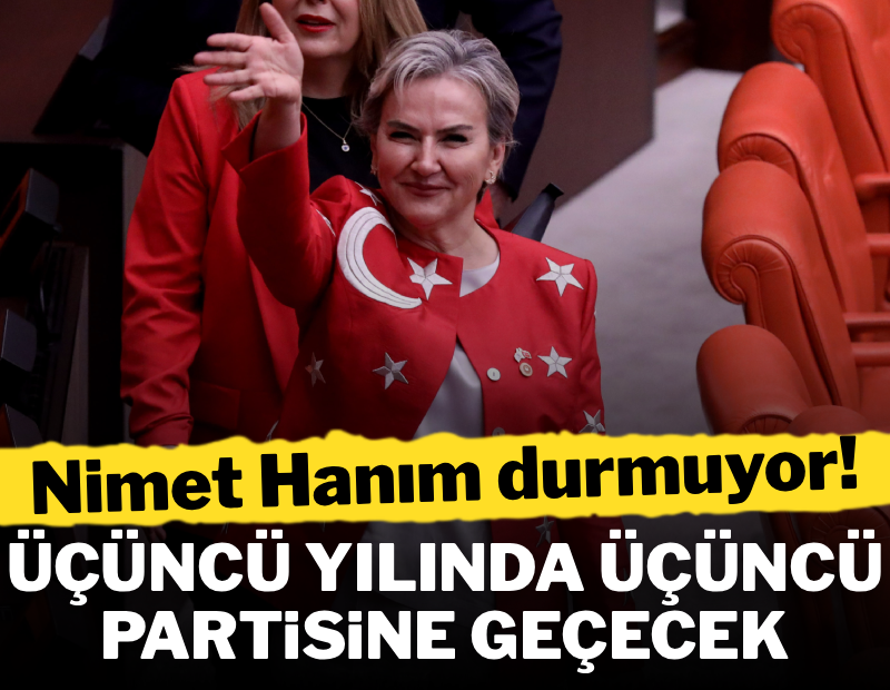 Üçüncü yılında üçüncü partisine geçiyor