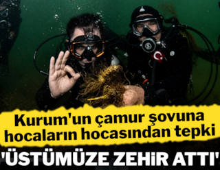 Kurum'un çamur şovuna hocaların hocasından tepki: 'Üstümüze zehir attılar'
