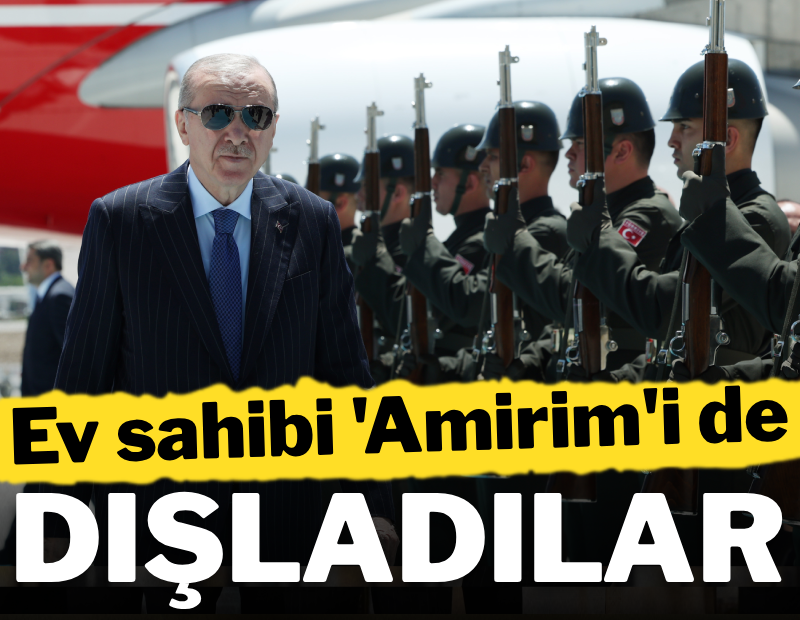 Ev sahibi 'Amirim'i de dışladılar