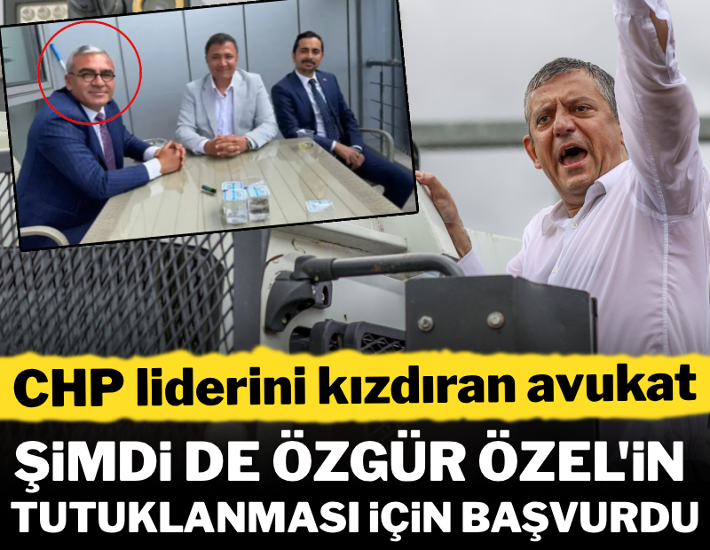 Özgür Özel'i kızdıran avukat, tutuklanması için savcılığa başvurdu