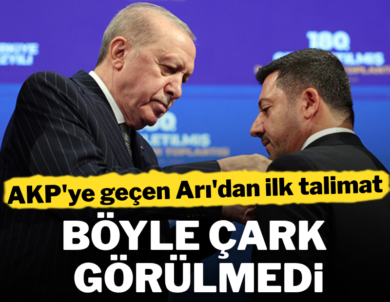 AKP'ye geçen Rasim Arı'nın ilk talimatı: Böyle 'U' dönüşü görülmedi!