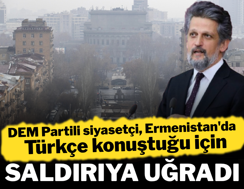 DEM Partili siyasetçi, Ermenistan'da Türkçe konuştuğu için saldırıya uğradı