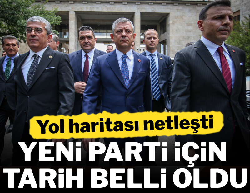 Özgür Özel'in yeni partisi için tarih belli oldu