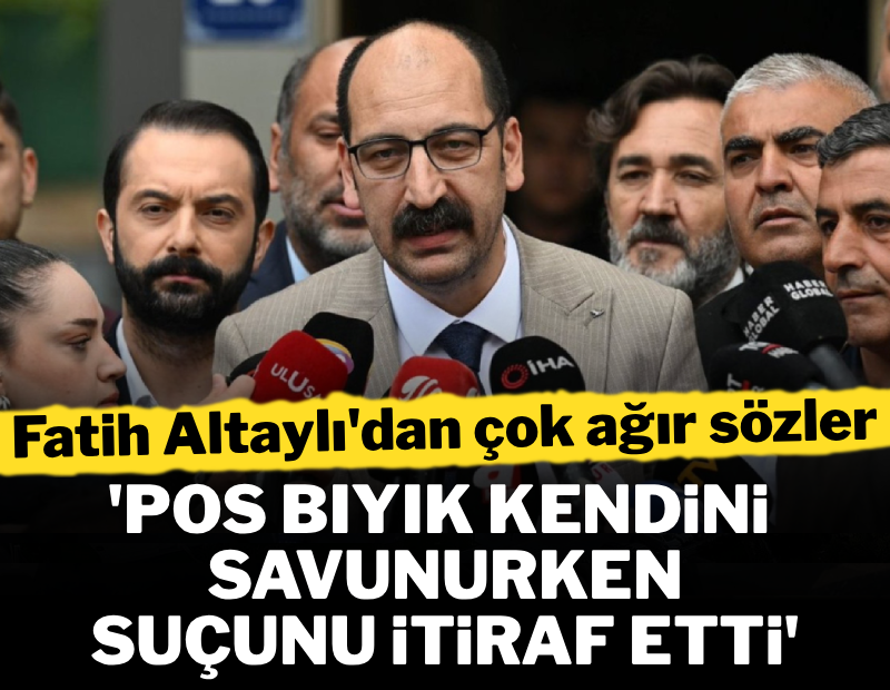 Fatih Altaylı'dan çok ağır sözler: 'Pos bıyık' kendisini savunurken suçunu itiraf etti
