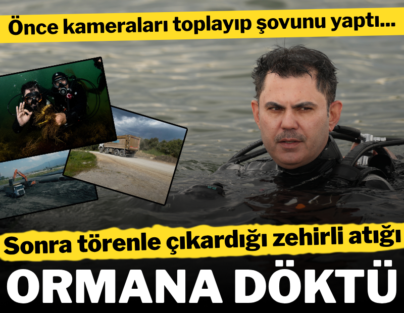 Şovun çamuru çıktı