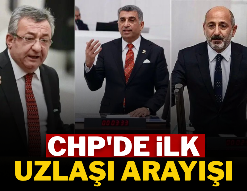 CHP'nin ağır toplarından uzlaşı arayışı