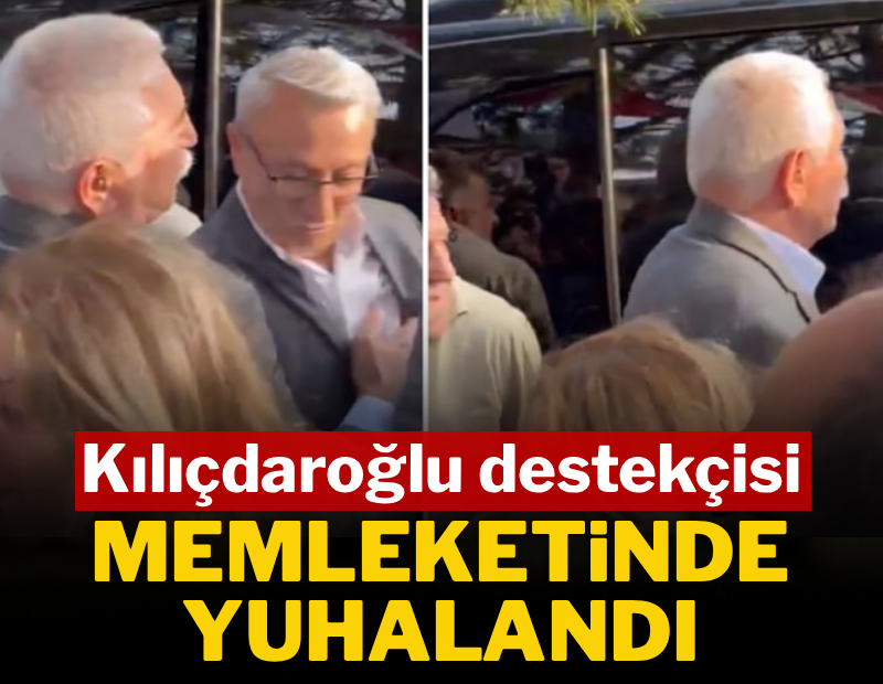 Kılıçdaroğlu destekçisi memleketinde yuhalandı