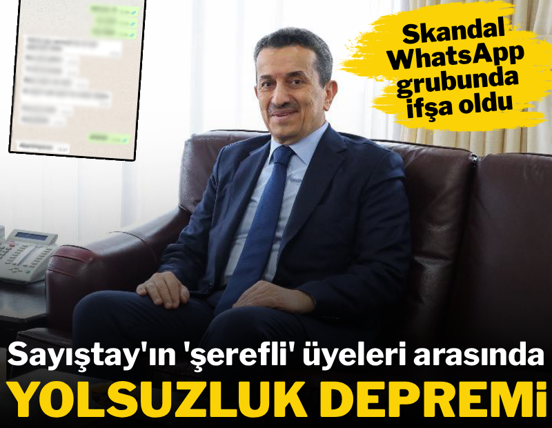 Sayıştay'ın 'şerefli' üyeleri arasında yolsuzluk depremi