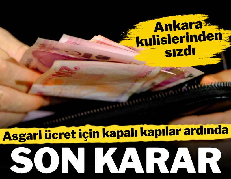 AKP asgari ücret için son kararını verdi