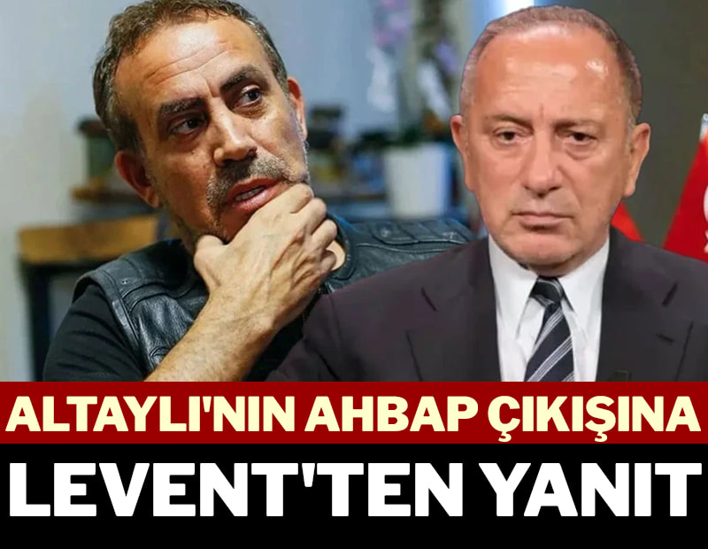 Fatih Altaylı’nın AHBAP çıkışına Haluk Levent’ten yanıt geldi...