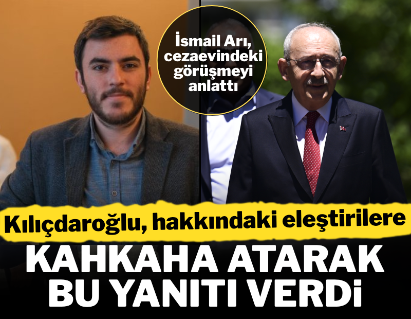 Kılıçdaroğlu, hakkındaki eleştirilere kahkaha atarak bu yanıtı verdi