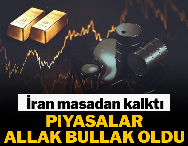 İran masadan kalktı, piyasalar allak bullak oldu
