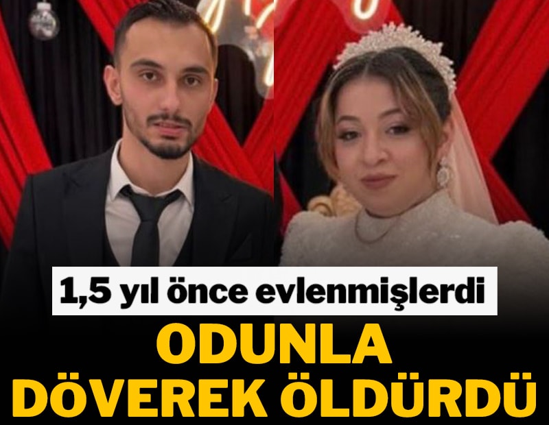 Karısını odunla döverek öldürdü, saklandığı depoda yakalandı