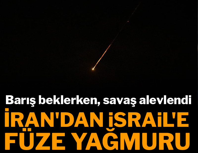 İran, İsrail'e füze saldırısı başlattı