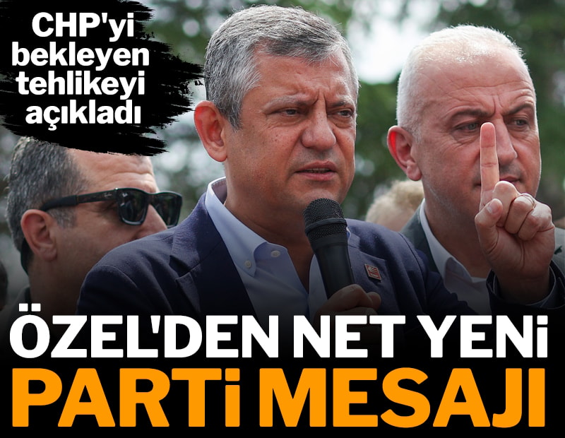 Özgür Özel'den net yeni parti mesajı...  CHP'yi bekleyen tehlikeyi açıkladı