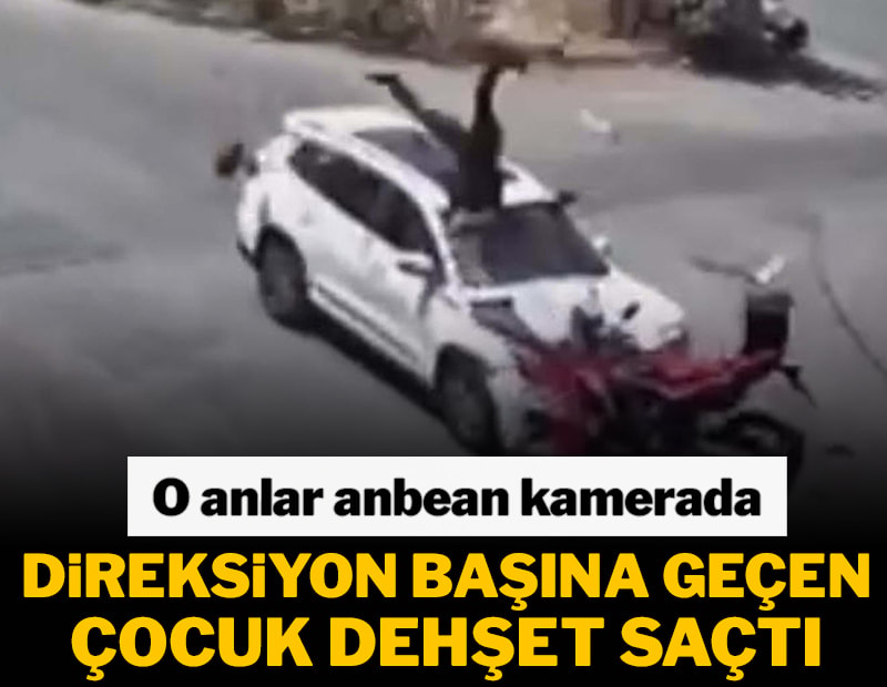 15 yaşında direksiyon başına geçti, dehşet saçtı