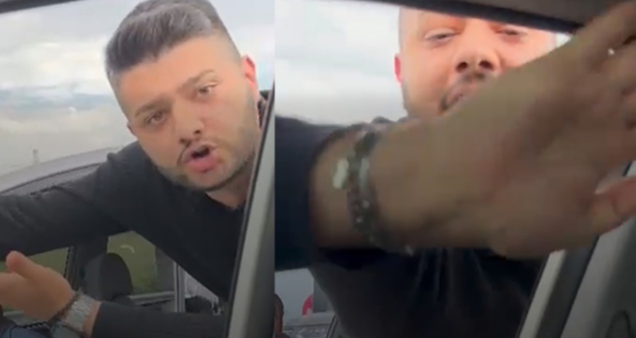 Kadın sürücünün önüne kırıp camını yumrukladı! 180 bin lira cezayı görünce ne yapacağını şaşırdı
