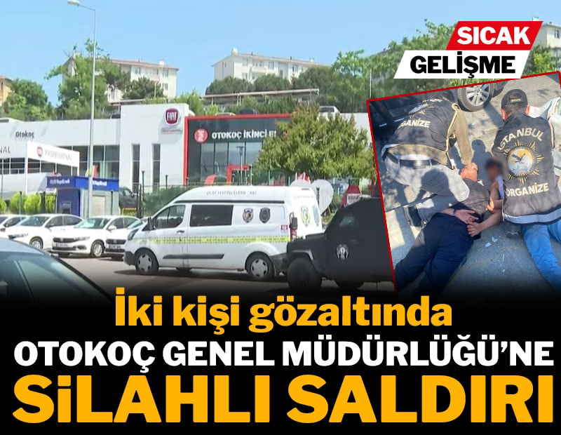 Otokoç Genel Müdürlüğü'ne silahlı saldırı