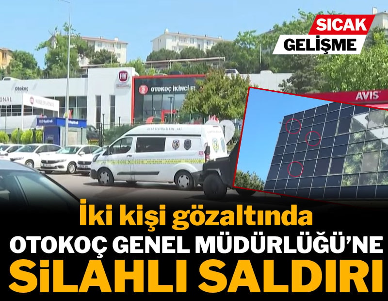 Otokoç Genel Müdürlüğü'ne silahlı saldırı