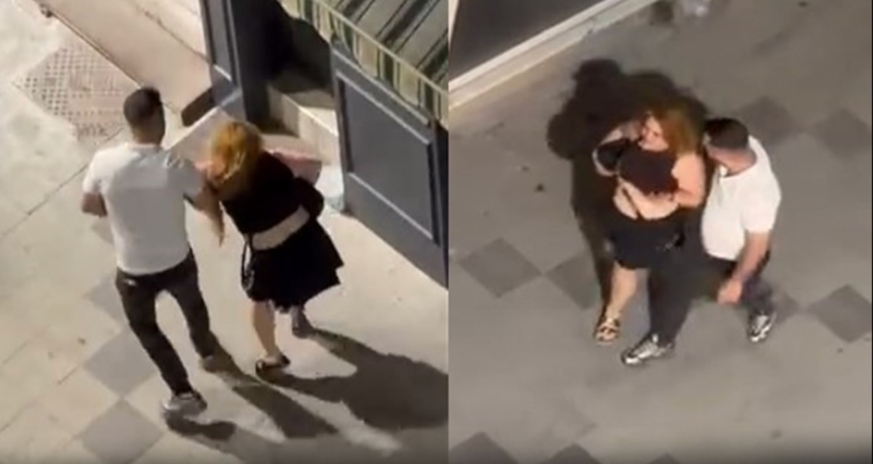 Zorla götürülmeye çalışılan kadının 'Beni öldürecek' feryadı!
