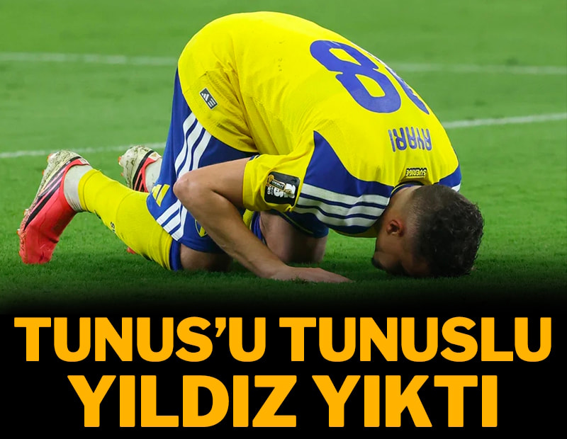 Tunus'u Tunuslu yıldız yıktı: Dünya Kupası'nda trajik maç