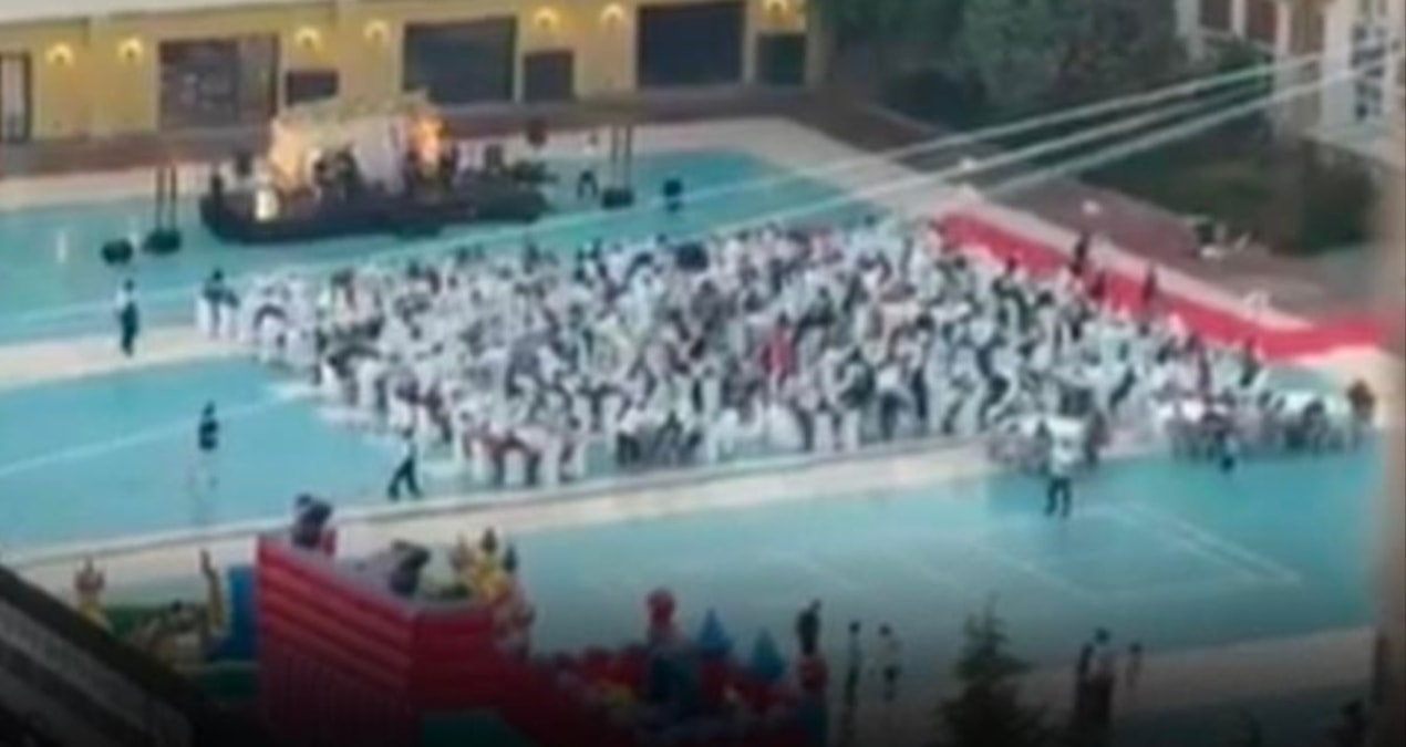 Kartal Anadolu İmam Hatip'te ilahili sünnet düğünü tartışma yaratı