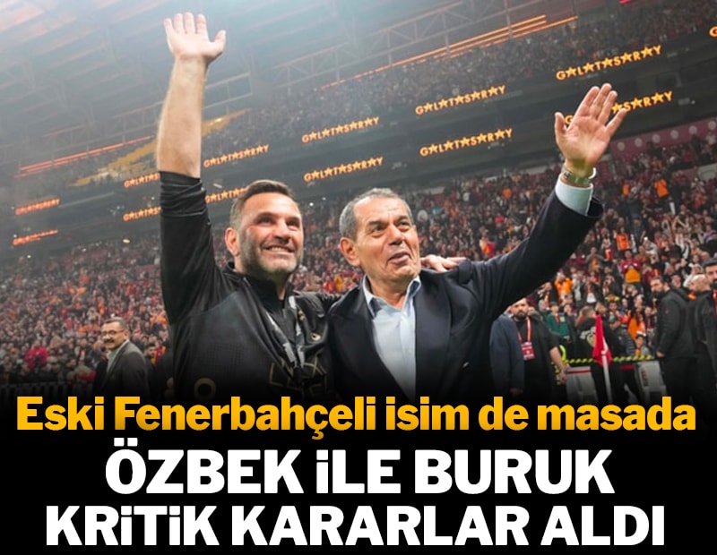 Başkan Dursun Özbek ile Okan Buruk kritik kararlar aldı! Transfer zirvesi