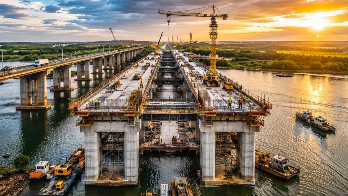 3,5 milyar liraya dev proje: En büyük köprüde sona gelindi