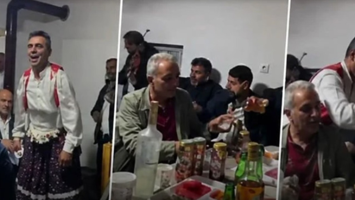 AKP’lilerin içki-köçek alemi