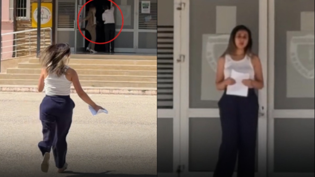 Sınavı saniyelerle kaçırdı, velilerin tezahüratı da kurtaramadı