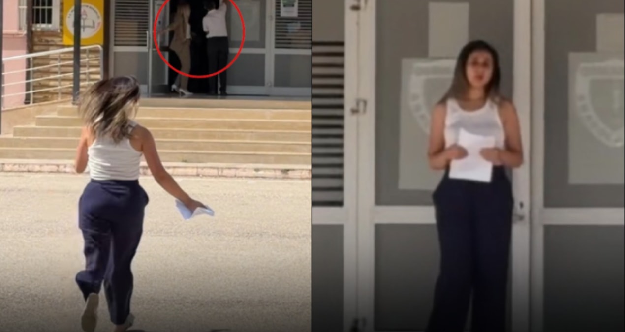 Sınavı saniyelerle kaçırdı, velilerin tezahüratı da kurtaramadı