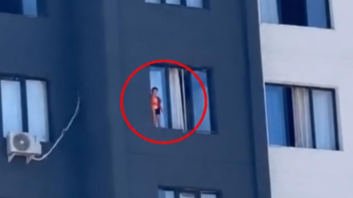 12. katta panik anları!