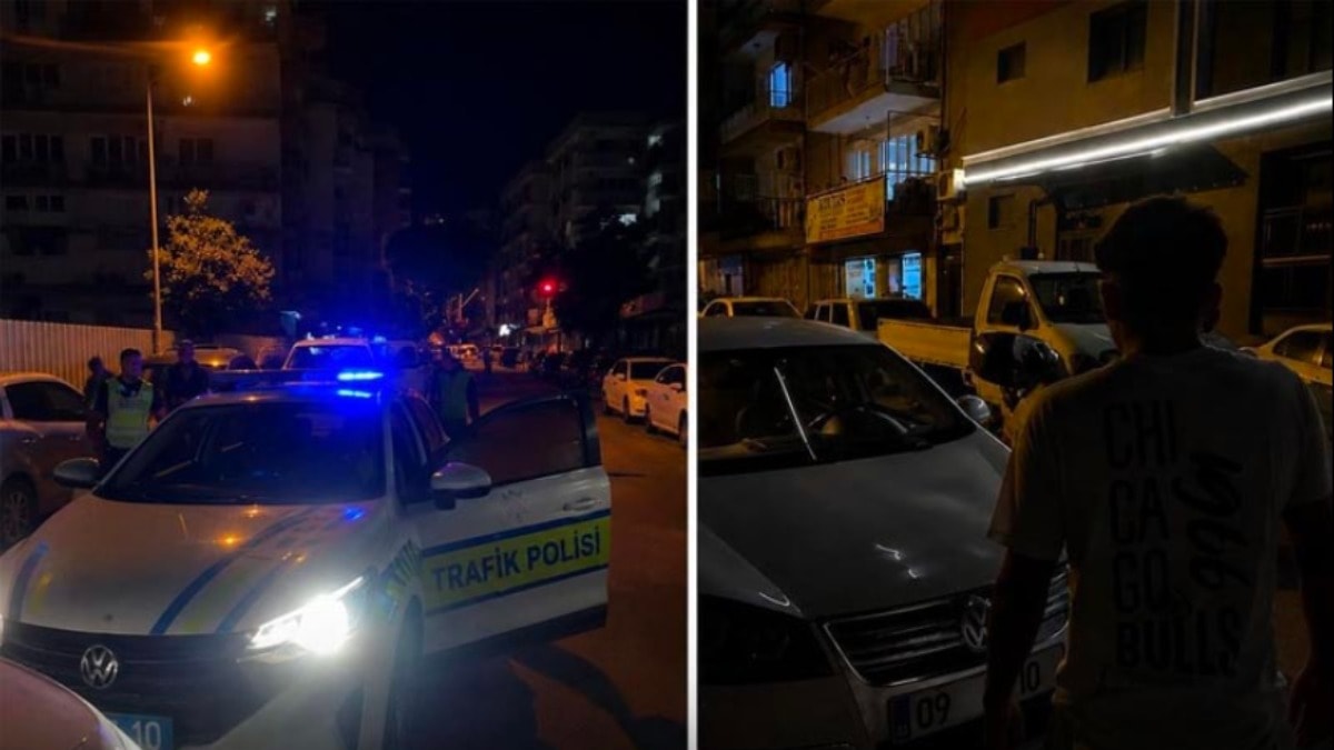 Çakarlı araçla yakalandı, savunması pes dedirtti