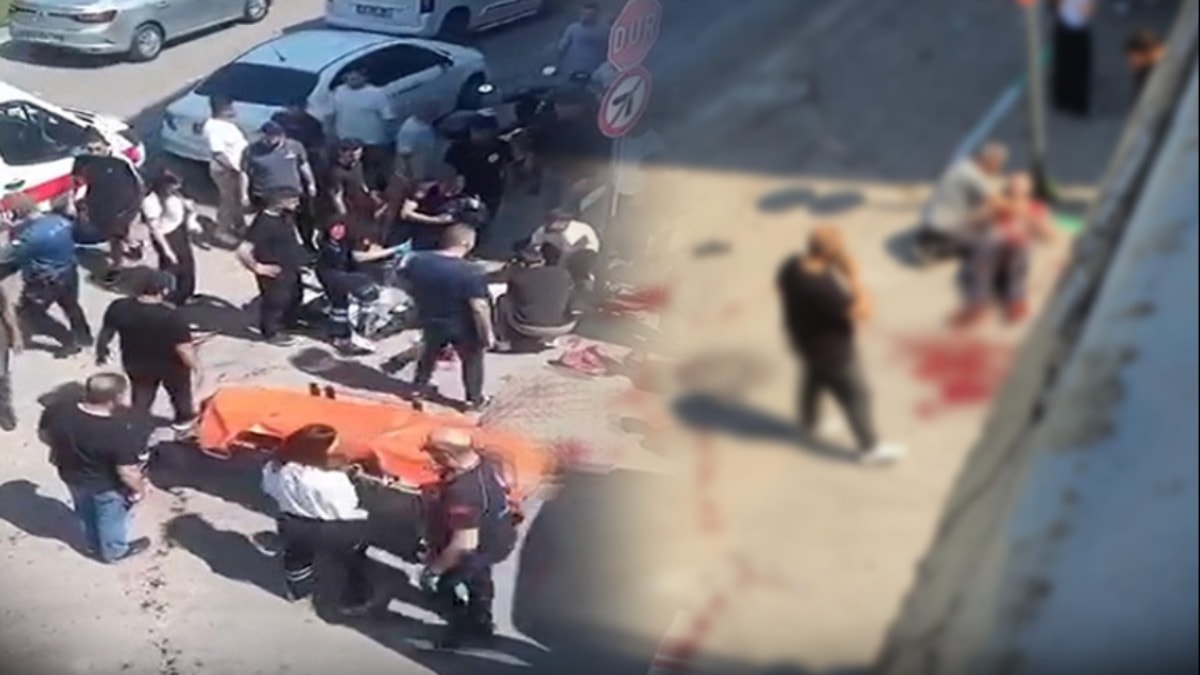 'Park yeri' kavgasında kan gövdeyi götürdü! Boynu kesilen baba, yaralı oğluna tampon yaptı