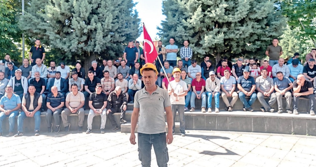 Holding’in madenciye verecek parası yokmuş!