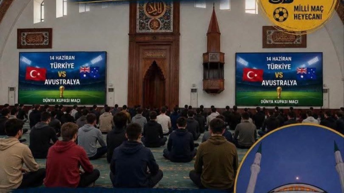 AKP'li vekilin camide tribün hayali suya düştü