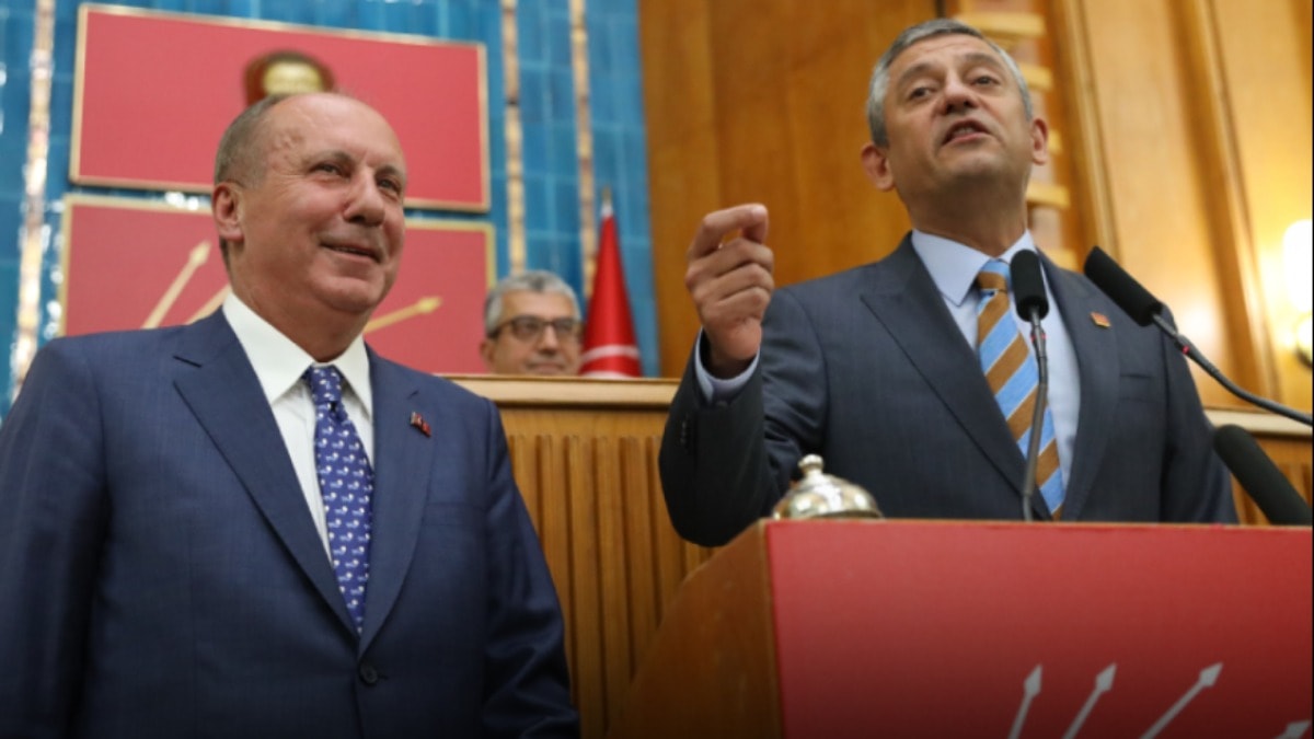 Muharrem İnce'den Özgür Özel'e ince eleştiriler