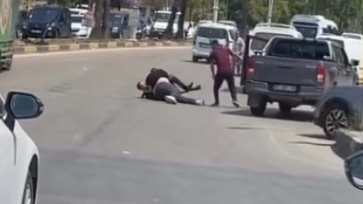Tüfekli magandalar kamyonet sürücüsüne kabus yaşattı!