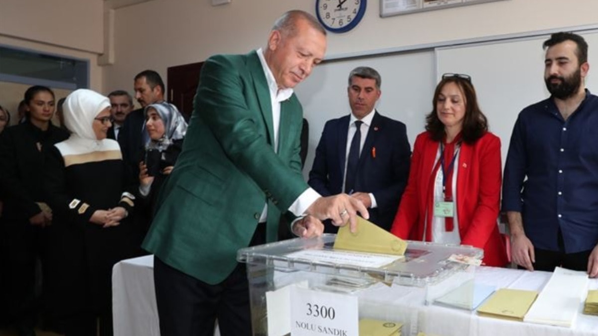 Son seçim alameti de gerçekleşti