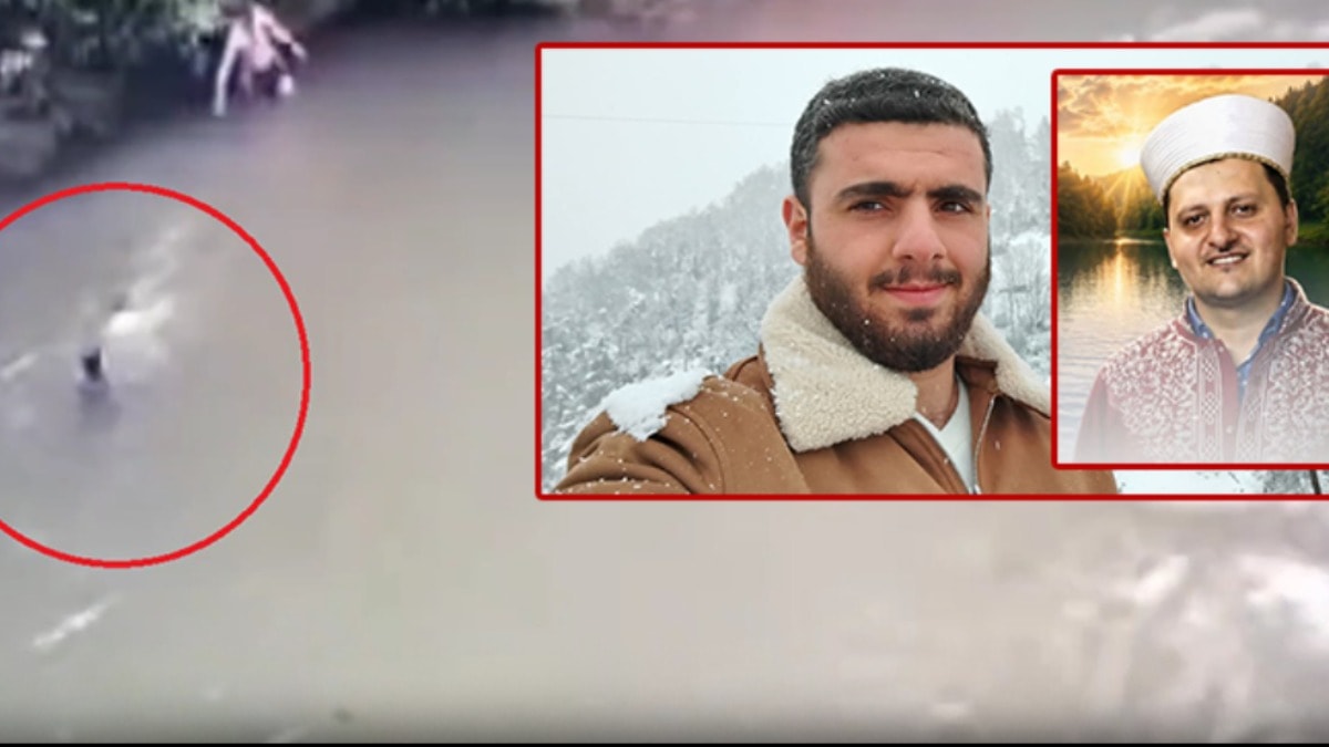 Gölette boğulan iki imamın son görüntüleri ortaya çıktı