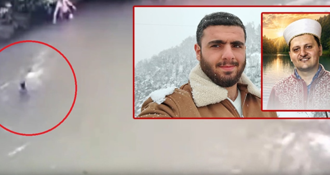 Gölette boğulan iki imamın son görüntüleri ortaya çıktı