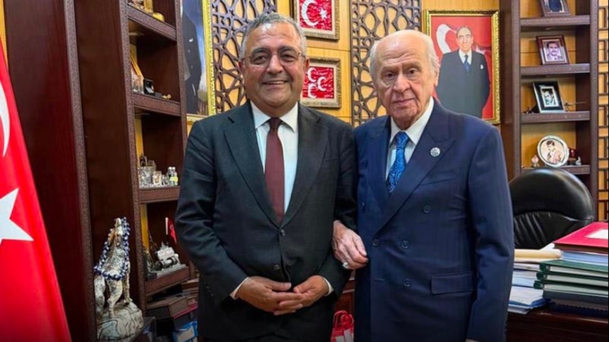 Sezgin Tanrıkulu, Devlet Bahçeli'yi ziyaret etti