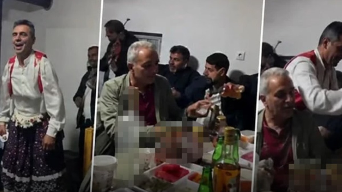 AKP’lilerin içki-köçek alemi