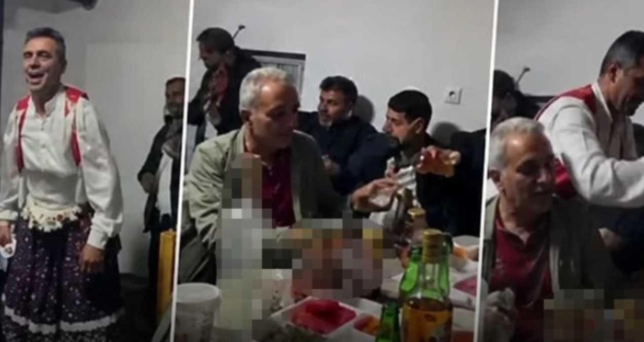 AKP’lilerin içki-köçek alemi