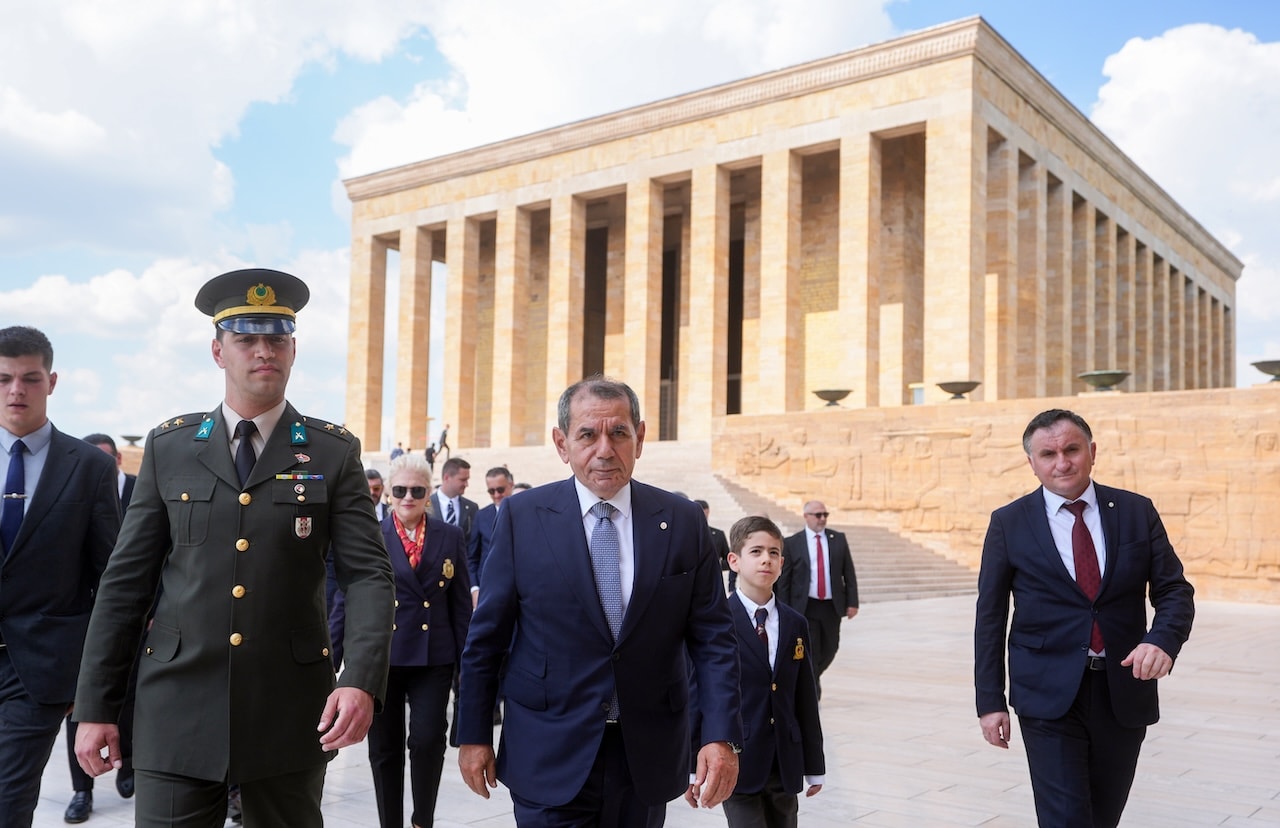 Galatasaray’dan Anıtkabir'e ziyaret