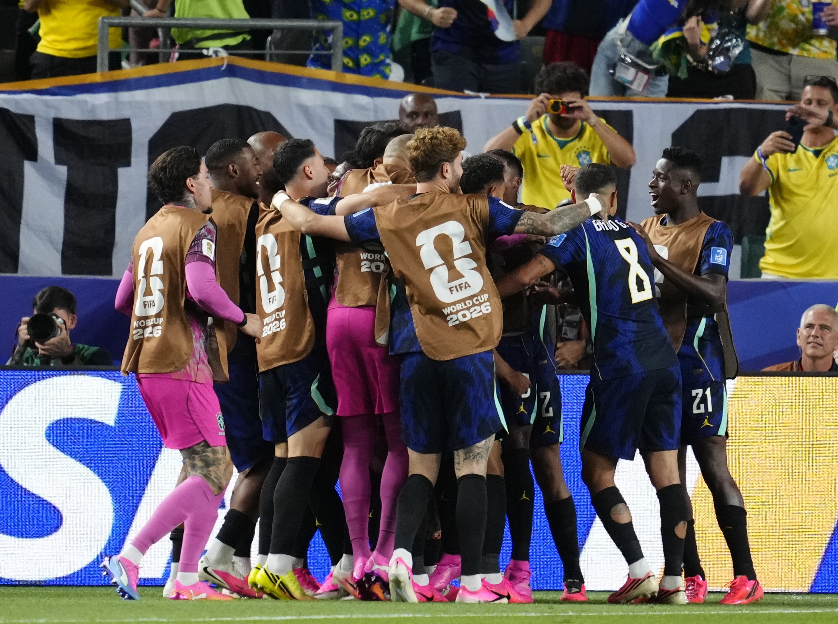 Brezilya, Fas karşısında samba yaptı!
